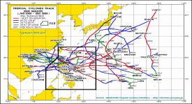 Click here to zoom 2009 Western Pacific Tropical Cyclones Track
